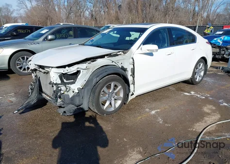 2012 Acura Tl 3.5 из США, поврежденный, VIN 19UUA8F59CA008632